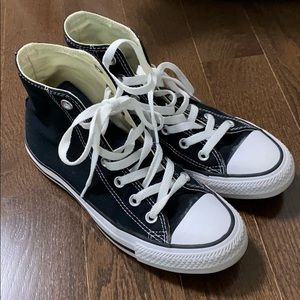 Black Converse Hightops